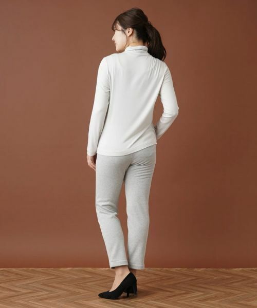 Leilian / レリアン その他パンツ | 【あったか素材】洗えるジャージーテーパードパンツ | 詳細3