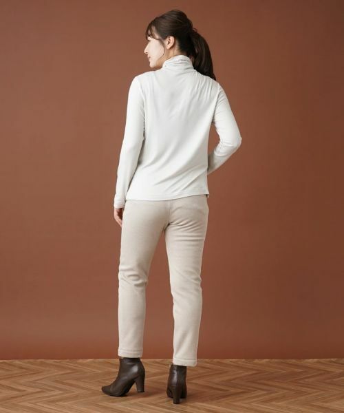 Leilian / レリアン その他パンツ | 【あったか素材】洗えるジャージーテーパードパンツ | 詳細7