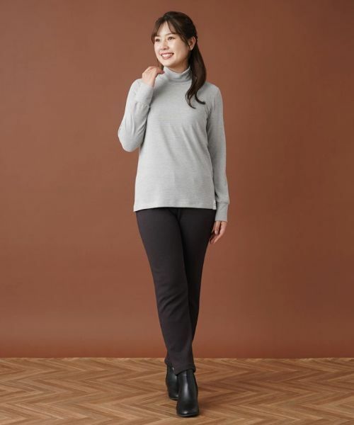 Leilian / レリアン その他パンツ | 【あったか素材】洗えるジャージーテーパードパンツ | 詳細9