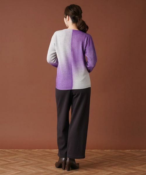 Leilian / レリアン その他パンツ | 【あったか素材】セミワイドウエストゴムパンツ | 詳細13