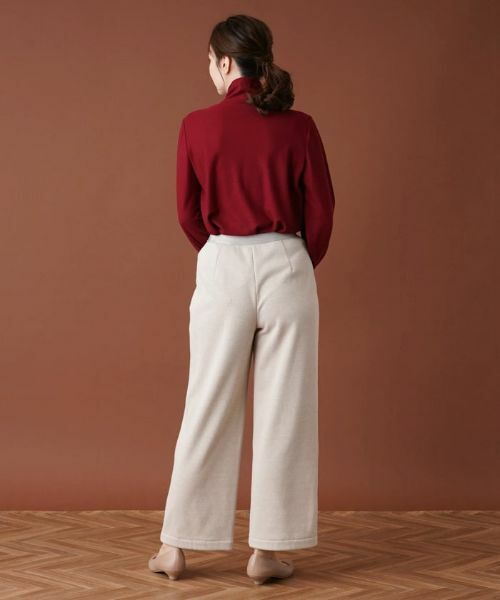 Leilian / レリアン その他パンツ | 【あったか素材】セミワイドウエストゴムパンツ | 詳細16