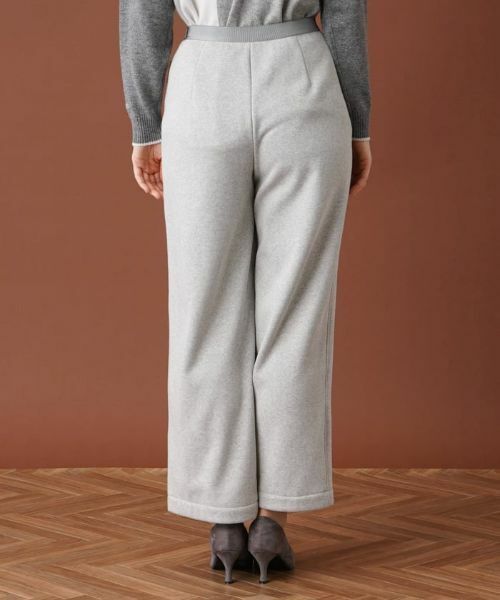 Leilian / レリアン その他パンツ | 【あったか素材】セミワイドウエストゴムパンツ | 詳細6