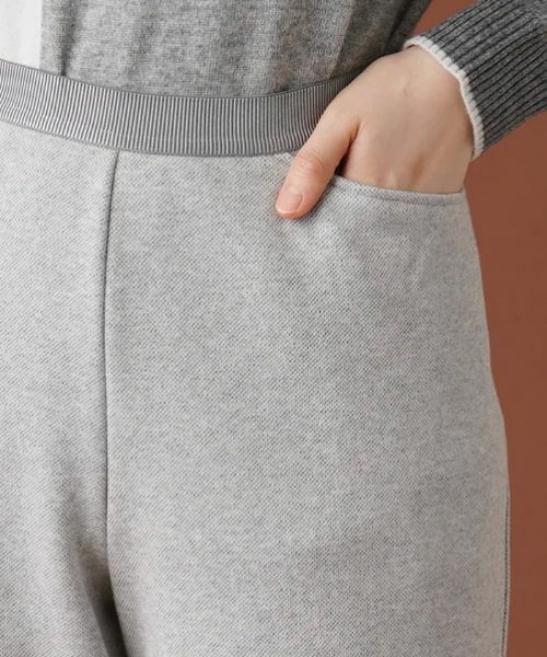 Leilian / レリアン その他パンツ | 【あったか素材】セミワイドウエストゴムパンツ | 詳細8