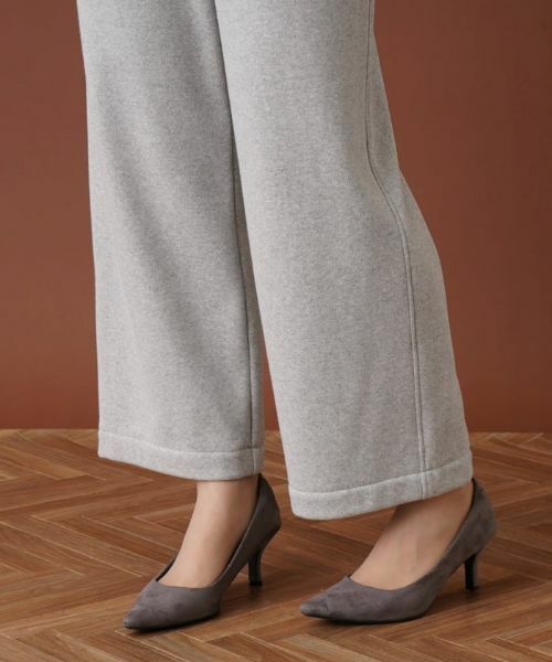 Leilian / レリアン その他パンツ | 【あったか素材】セミワイドウエストゴムパンツ | 詳細9