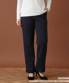 Leilian / レリアン その他パンツ | 【あったか素材】洗えるウエストゴムストレートパンツ