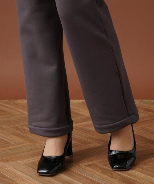 Leilian / レリアン その他パンツ | 【あったか素材】洗えるウエストゴムストレートパンツ | 詳細11