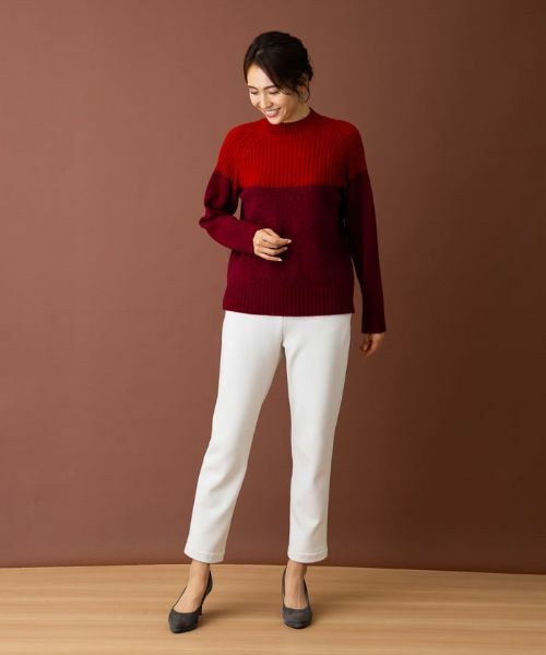 Leilian / レリアン その他パンツ | 【あったか素材】裏起毛イージーパンツ | 詳細19