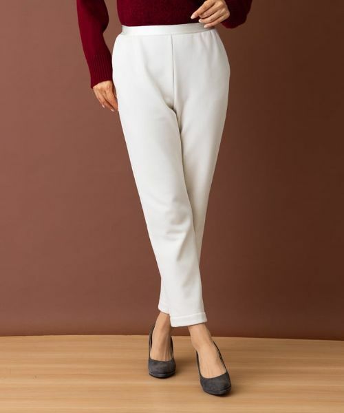 Leilian / レリアン その他パンツ | 【あったか素材】裏起毛イージーパンツ | 詳細2