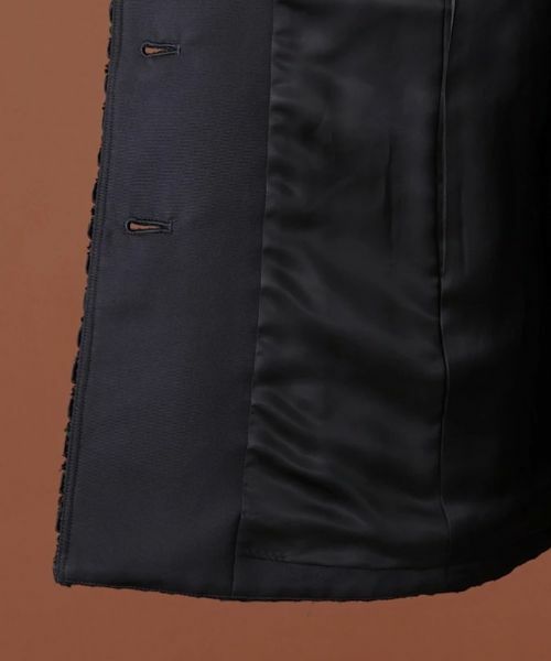 Leilian / レリアン テーラードジャケット | ラメノーカラージャケット【ROCHAS Premiere】 | 詳細11