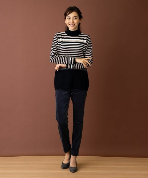 Leilian / レリアン その他パンツ | 細コーデュロイスキニーパンツ【ミッキーマウス】 | 詳細1