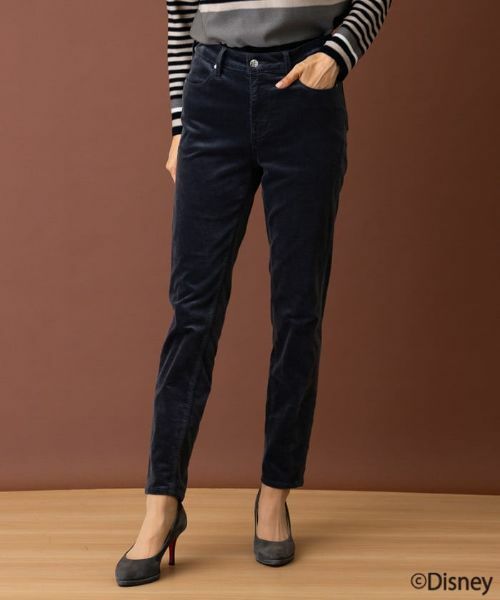 Leilian / レリアン その他パンツ | 細コーデュロイスキニーパンツ【ミッキーマウス】 | 詳細10