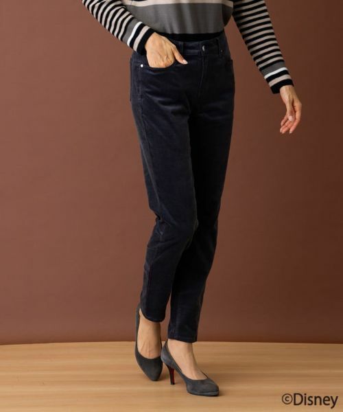 Leilian / レリアン その他パンツ | 細コーデュロイスキニーパンツ【ミッキーマウス】 | 詳細14