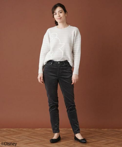 Leilian / レリアン その他パンツ | 細コーデュロイスキニーパンツ【ミッキーマウス】 | 詳細26