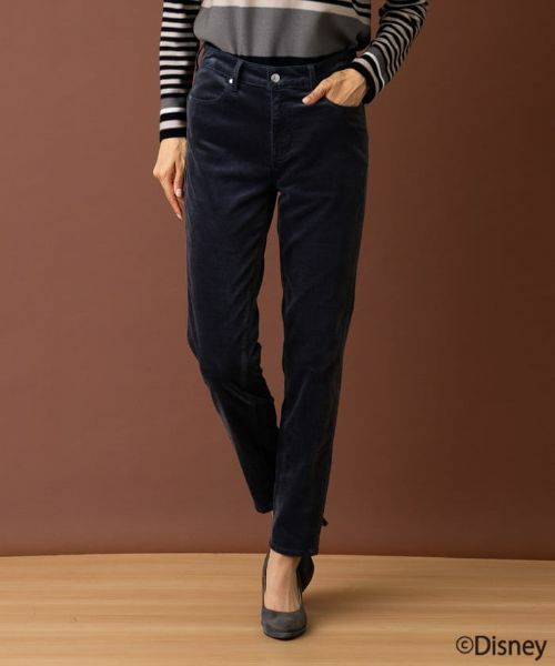 Leilian / レリアン その他パンツ | 細コーデュロイスキニーパンツ【ミッキーマウス】 | 詳細3