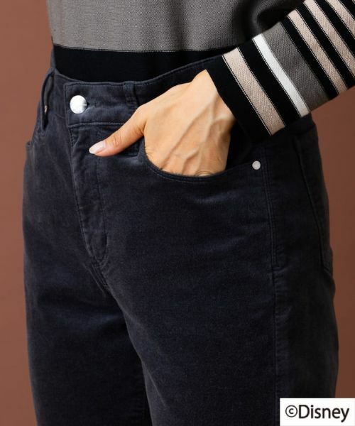 Leilian / レリアン その他パンツ | 細コーデュロイスキニーパンツ【ミッキーマウス】 | 詳細7