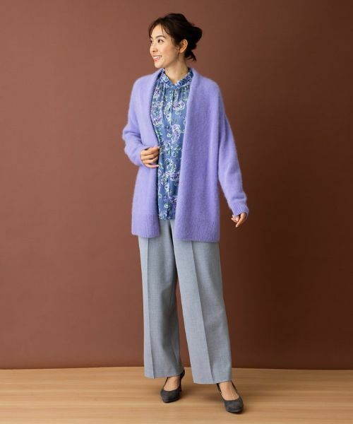 Leilian / レリアン ニット・セーター | シャギートッパーカーディガン | 詳細1