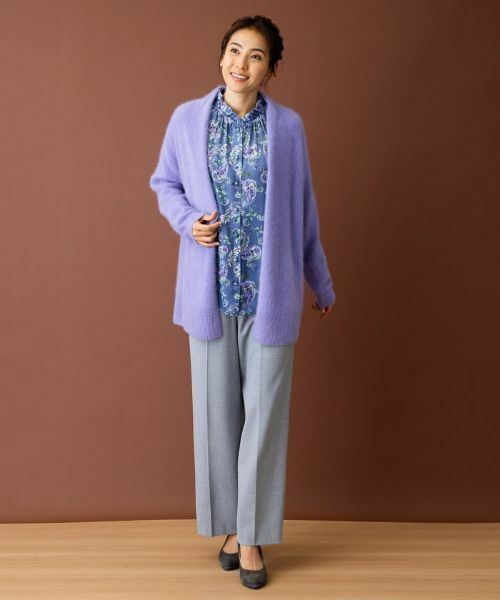 Leilian / レリアン ニット・セーター | シャギートッパーカーディガン | 詳細2