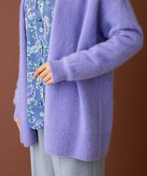 Leilian / レリアン ニット・セーター | シャギートッパーカーディガン | 詳細9