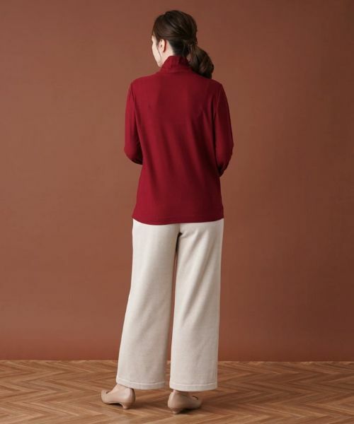 Leilian / レリアン カットソー | ハイネックプルオーバー | 詳細14