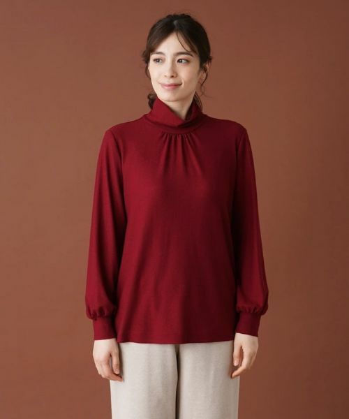 Leilian / レリアン カットソー | ハイネックプルオーバー | 詳細15