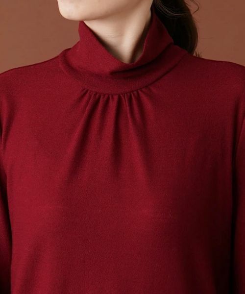 Leilian / レリアン カットソー | ハイネックプルオーバー | 詳細18
