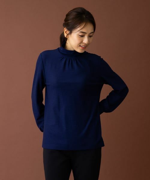 Leilian / レリアン カットソー | ハイネックプルオーバー | 詳細2