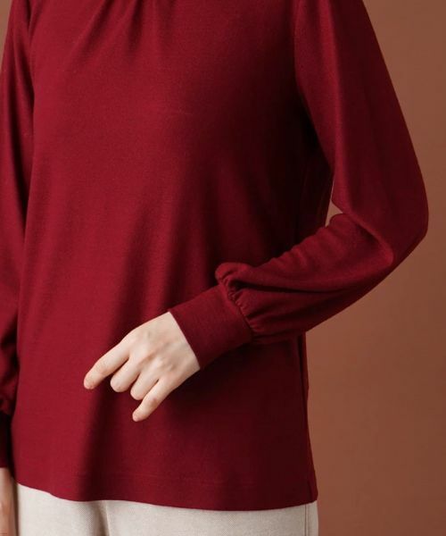Leilian / レリアン カットソー | ハイネックプルオーバー | 詳細20