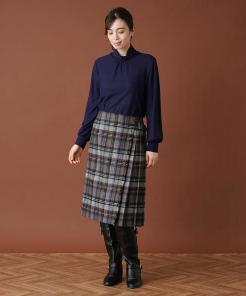 Leilian / レリアン カットソー | ハイネックプルオーバー | 詳細23