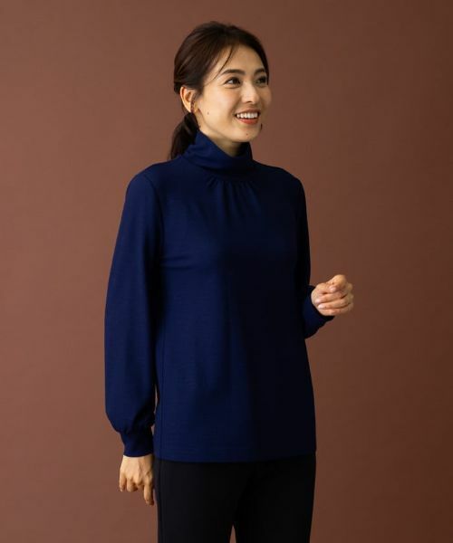 Leilian / レリアン カットソー | ハイネックプルオーバー | 詳細4