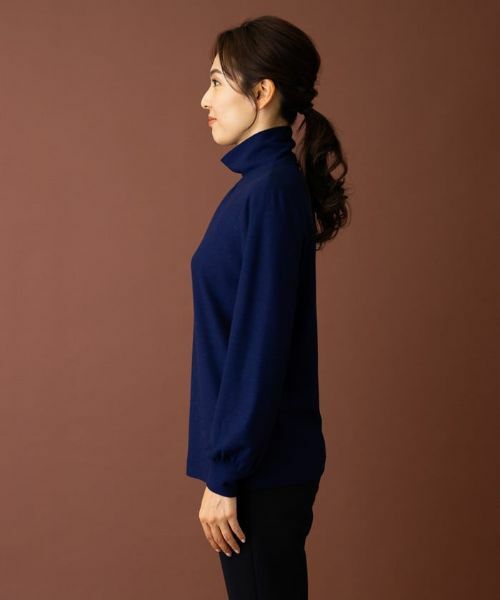 Leilian / レリアン カットソー | ハイネックプルオーバー | 詳細7