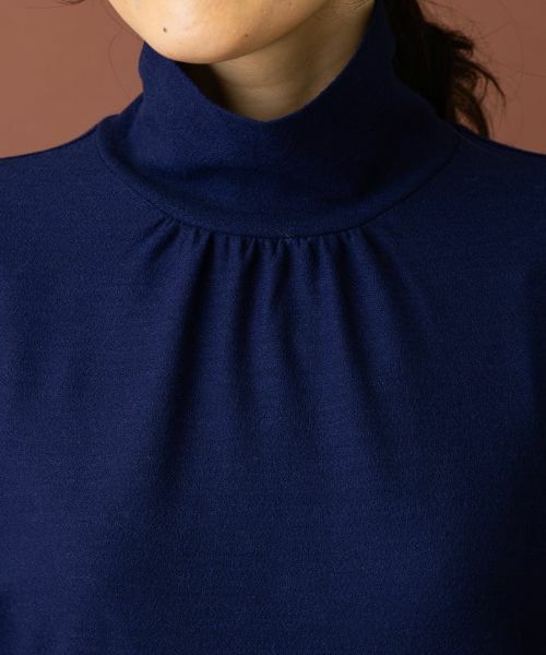 Leilian / レリアン カットソー | ハイネックプルオーバー | 詳細9