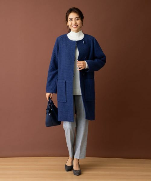 Leilian / レリアン その他アウター | ノーカラーコート | 詳細16