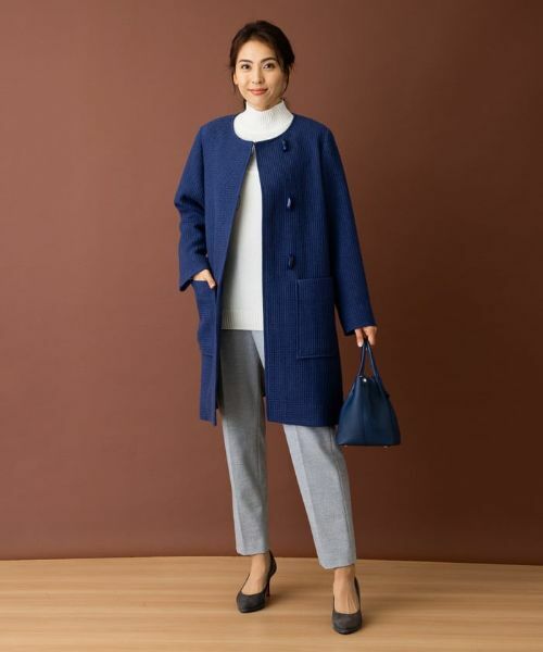 Leilian / レリアン その他アウター | ノーカラーコート | 詳細2