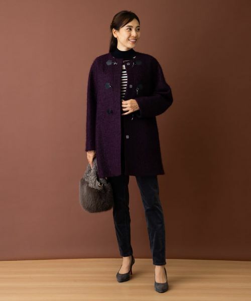 Leilian / レリアン その他アウター | ノーカラーコート【SARTI】 | 詳細16