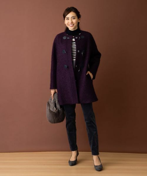 Leilian / レリアン その他アウター | ノーカラーコート【SARTI】 | 詳細17