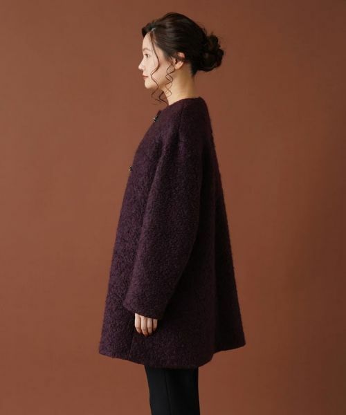 Leilian / レリアン その他アウター | ノーカラーコート【SARTI】 | 詳細25