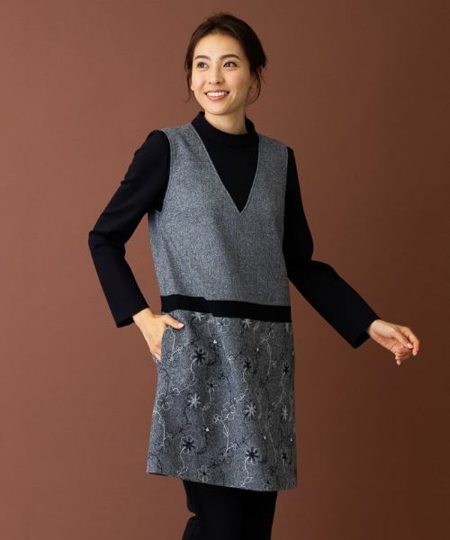 Leilian / レリアン シャツ・ブラウス | レイヤード風チュニックブラウス | 詳細14