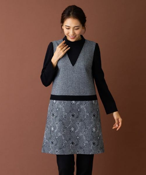 Leilian / レリアン シャツ・ブラウス | レイヤード風チュニックブラウス | 詳細3