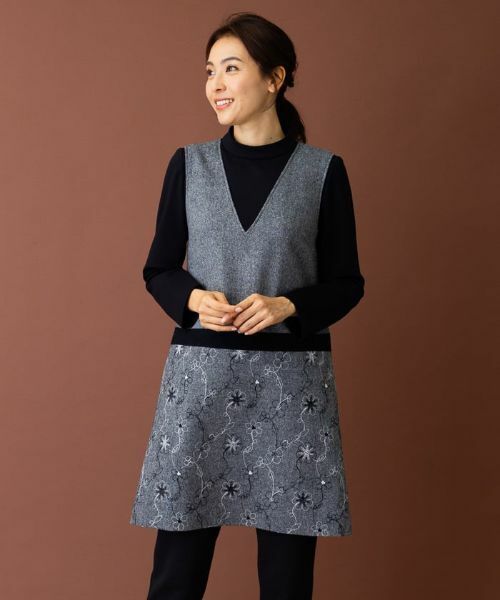 Leilian / レリアン シャツ・ブラウス | レイヤード風チュニックブラウス | 詳細4