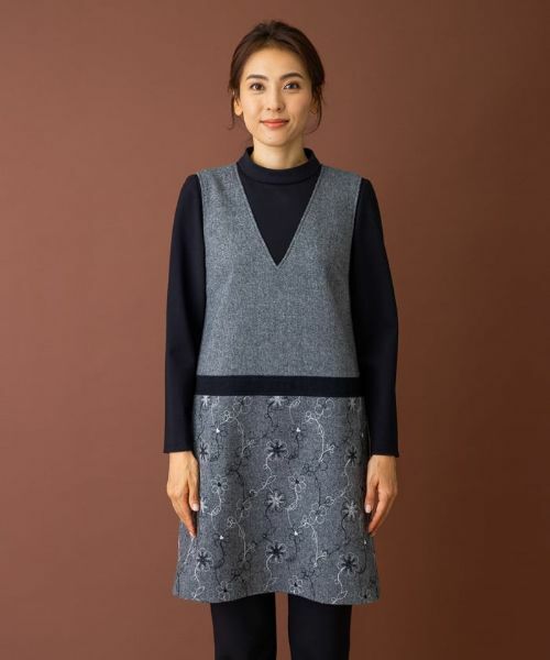 Leilian / レリアン シャツ・ブラウス | レイヤード風チュニックブラウス | 詳細6