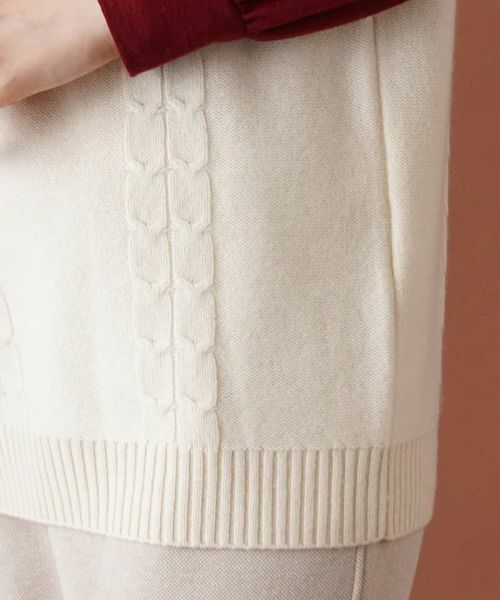 Leilian / レリアン テーラードジャケット | ハイネックニットベスト【MUSE BY ROCHAS Premiere】 | 詳細10
