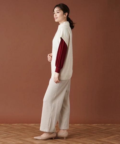 Leilian / レリアン テーラードジャケット | ハイネックニットベスト【MUSE BY ROCHAS Premiere】 | 詳細2