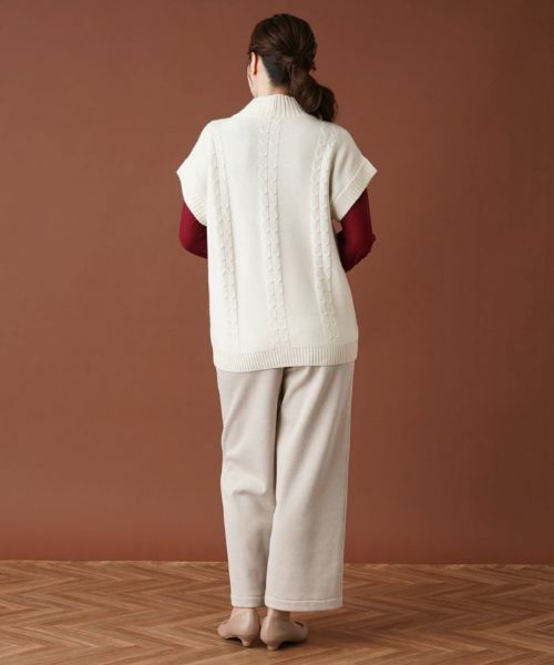Leilian / レリアン テーラードジャケット | ハイネックニットベスト【MUSE BY ROCHAS Premiere】 | 詳細3