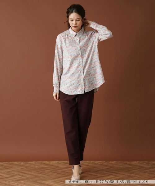 Leilian / レリアン シャツ・ブラウス | リバティプリントブラウス | 詳細1