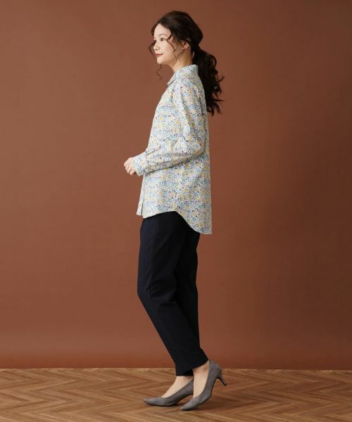 Leilian / レリアン シャツ・ブラウス | リバティプリントブラウス | 詳細12
