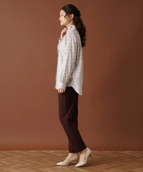 Leilian / レリアン シャツ・ブラウス | リバティプリントブラウス | 詳細2