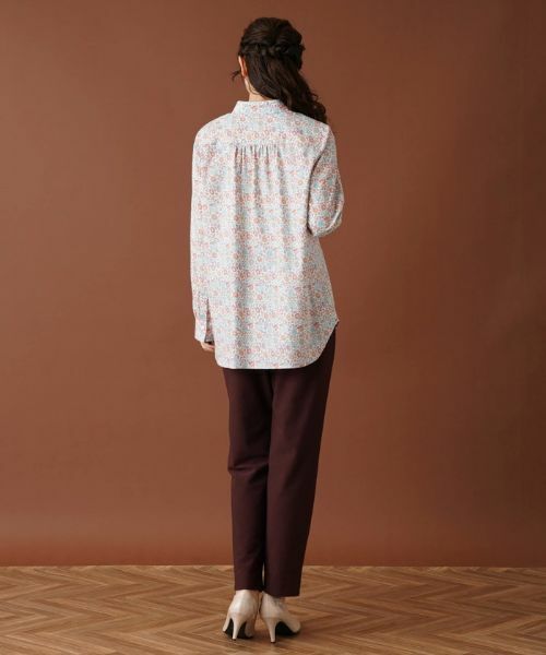 Leilian / レリアン シャツ・ブラウス | リバティプリントブラウス | 詳細3