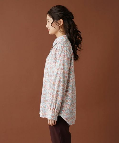 Leilian / レリアン シャツ・ブラウス | リバティプリントブラウス | 詳細5