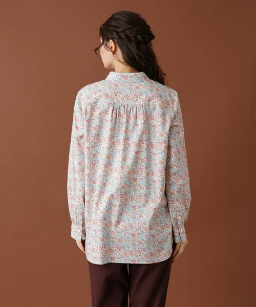 Leilian / レリアン シャツ・ブラウス | リバティプリントブラウス | 詳細6