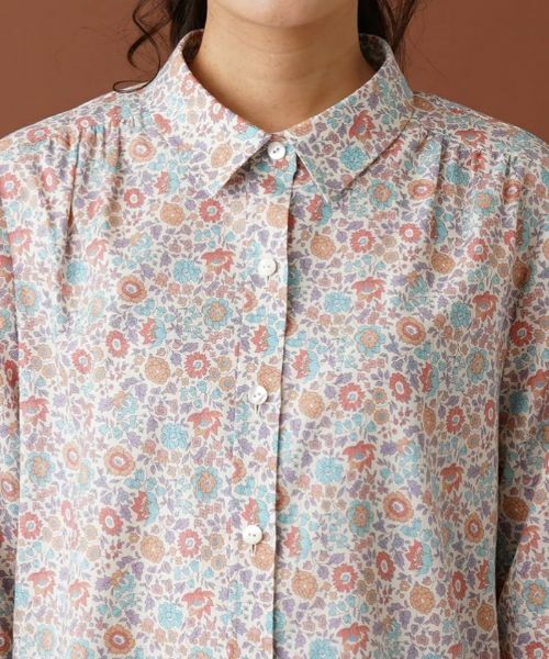 Leilian / レリアン シャツ・ブラウス | リバティプリントブラウス | 詳細7